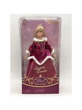 Disney Princess Sleeping Beauty Doll, Royal Collection, Pink, Gold